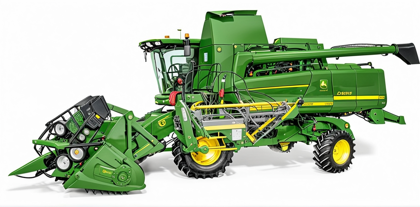 Комбайн Джон Дир (John Deere) W650