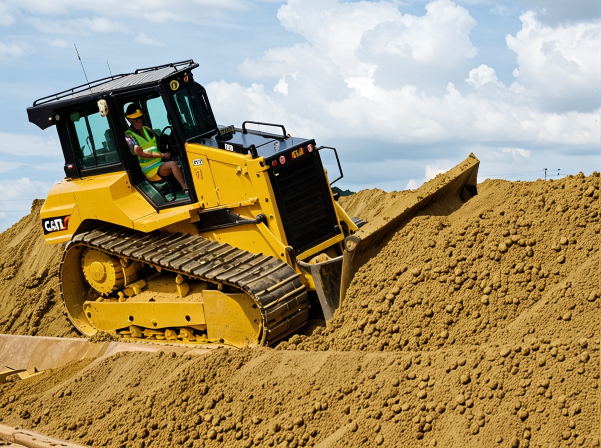 Бульдозер CAT D5