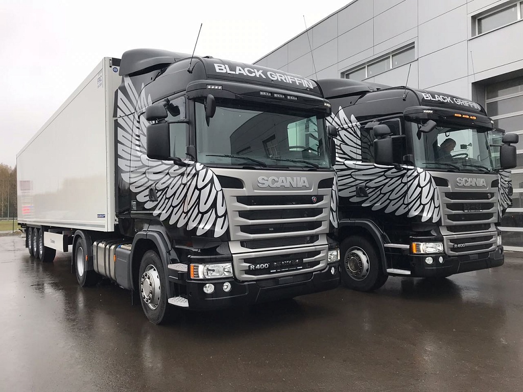 Тягач Scania модели Griffin