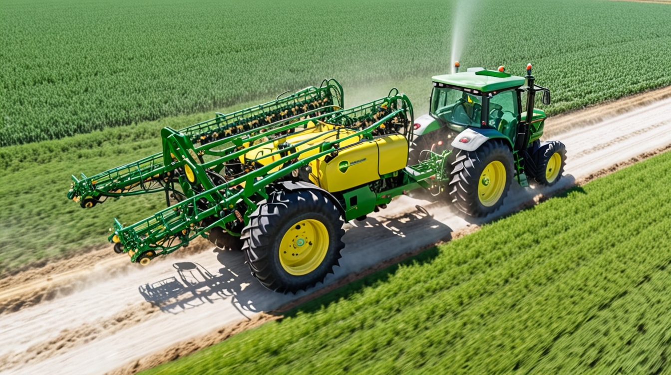 Джон Дир (John Deere), универсальный трактор 7830