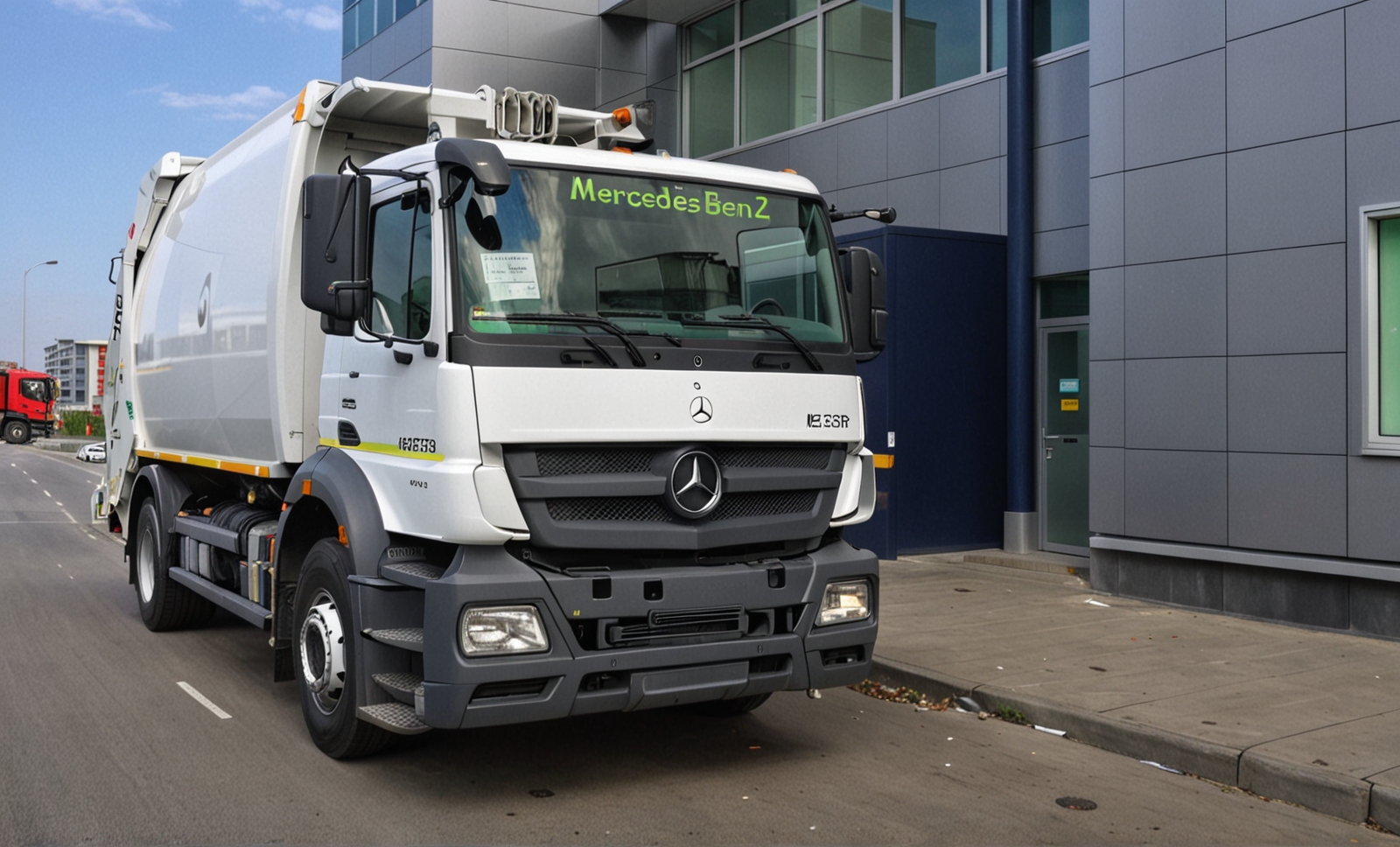 Мусоровоз Mercedes-Benz Actros 3336