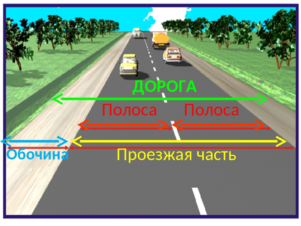 Основные элементы шоссе. Виды и назначение автомобильных дорог