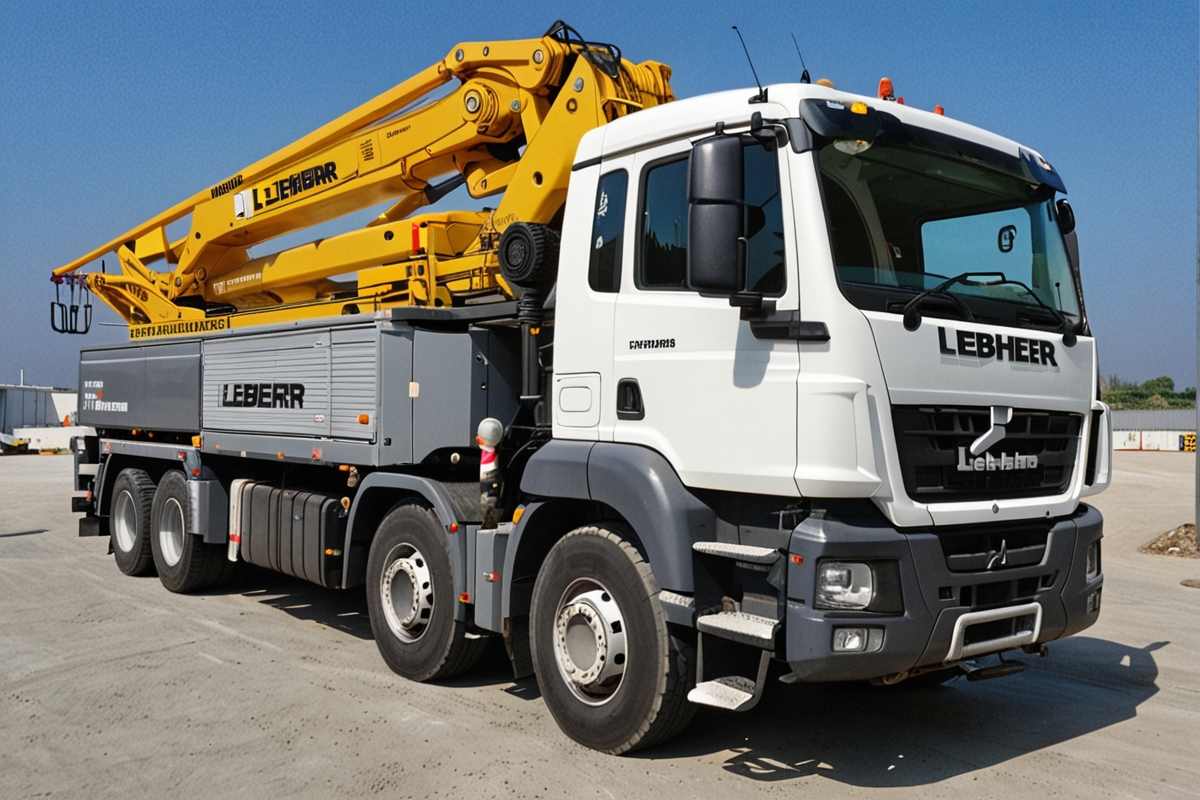 автобетононасосы Liebherr