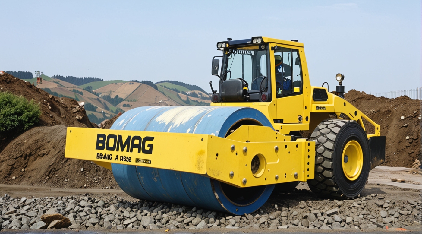 Дорожные грунтовые катки BOMAG, купить и аренда